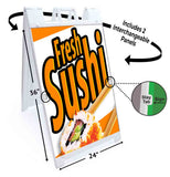Fresh Sushi  A-Frame Signs, Decals, or Panels