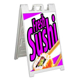 Fresh Sushi A-Frame Signs, Decals, or Panels
