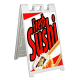 Fresh Sushi A-Frame Signs, Decals, or Panels
