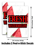 Fresh Watermelon A-Frame Signs, Decals, or Panels