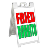 Fried Burrito A-Frame Signs, Decals, or Panels