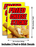 Fried Cheese Sticks A-Frame Signs, Decals, or Panels