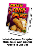 Fried Cheese Sticks A-Frame Signs, Decals, or Panels