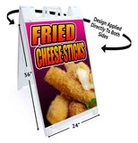 Fried Cheese Sticks A-Frame Signs, Decals, or Panels