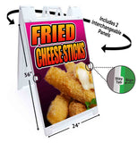 Fried Cheese Sticks A-Frame Signs, Decals, or Panels