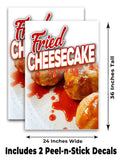 Fried Cheesecake A-Frame Signs, Decals, or Panels