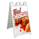 Fried Cheesecake A-Frame Signs, Decals, or Panels