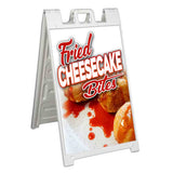 Fried Cheesecake Bites A-Frame Signs, Decals, or Panels