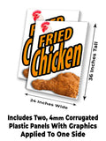 Fried Chicken A-Frame Signs, Decals, or Panels