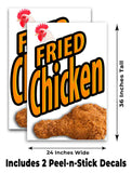 Fried Chicken A-Frame Signs, Decals, or Panels