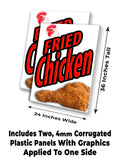 Fried Chicken A-Frame Signs, Decals, or Panels