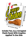 Fried Chicken A-Frame Signs, Decals, or Panels