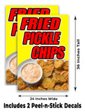 Fried Pickle Chips A-Frame Signs, Decals, or Panels