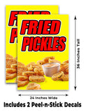 Fried Pickles A-Frame Signs, Decals, or Panels
