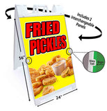 Fried Pickles A-Frame Signs, Decals, or Panels