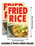 Fried Rice A-Frame Signs, Decals, or Panels