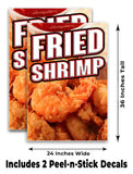 Fried Shrimp A-Frame Signs, Decals, or Panels
