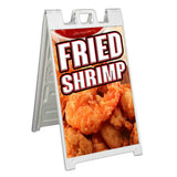 Fried Shrimp A-Frame Signs, Decals, or Panels