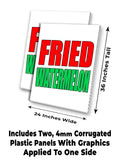 Fried Watermelon A-Frame Signs, Decals, or Panels