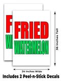 Fried Watermelon A-Frame Signs, Decals, or Panels