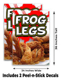 Frog Legs A-Frame Signs, Decals, or Panels