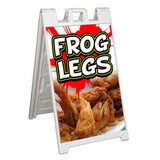 Frog Legs A-Frame Signs, Decals, or Panels