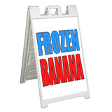 Frozen Banana A-Frame Signs, Decals, or Panels