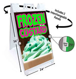 Frozen Custard A-Frame Signs, Decals, or Panels