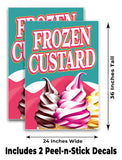 Frozen Custard A-Frame Signs, Decals, or Panels