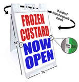 Frozen Custard A-Frame Signs, Decals, or Panels