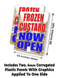 Frozen Custard A-Frame Signs, Decals, or Panels