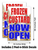 Frozen Custard A-Frame Signs, Decals, or Panels