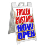 Frozen Custard A-Frame Signs, Decals, or Panels