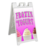 Frozen Yogurt A-Frame Signs, Decals, or Panels