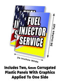 Fuel Injector Service A-Frame Signs, Decals, or Panels