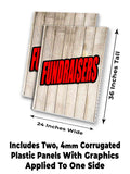 Fundraisers A-Frame Signs, Decals, or Panels