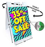Sale 35% Off A-Frame Signs, Decals, or Panels