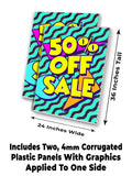 Sale 50% Off A-Frame Signs, Decals, or Panels