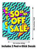 Sale 50% Off A-Frame Signs, Decals, or Panels