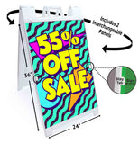 Sale 55% Off A-Frame Signs, Decals, or Panels