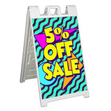 Sale 5% Off A-Frame Signs, Decals, or Panels