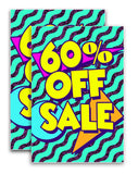 Sale 60% Off A-Frame Signs, Decals, or Panels