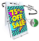Sale 75% Off A-Frame Signs, Decals, or Panels