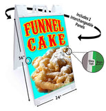 Funnel Cake A-Frame Signs, Decals, or Panels