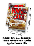 Funnel Cake A-Frame Signs, Decals, or Panels