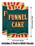 Funnel Cake Twist A-Frame Signs, Decals, or Panels