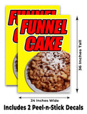 Funnel Cake A-Frame Signs, Decals, or Panels