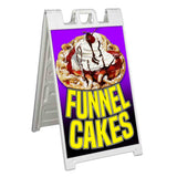 Funnel Cake A-Frame Signs, Decals, or Panels