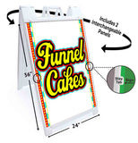 Funnel Cakes A-Frame Signs, Decals, or Panels