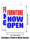 Furniture Now Open A-Frame Signs, Decals, or Panels